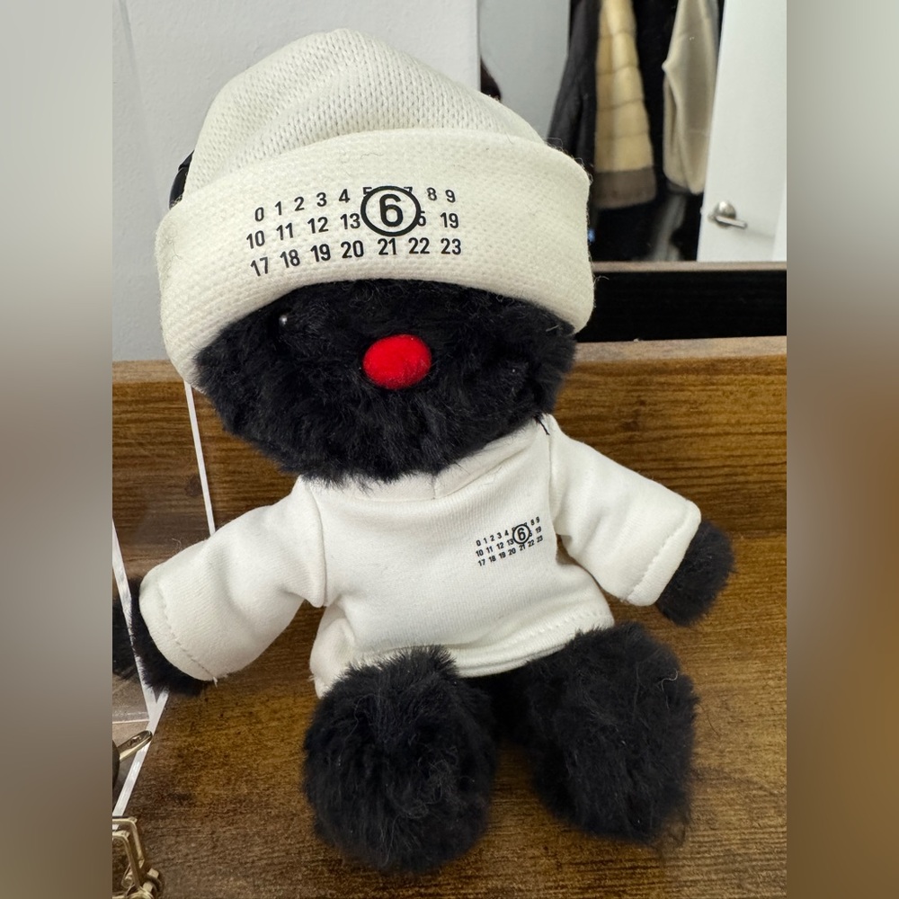 🌟Collectable RARE🌟 MM6 Maison Margiela Plush Doll Toy Bag/Key Charm